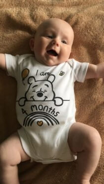 Saturday, 25th May 2019: Four months old