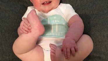 Wednesday, 25th December 2019: Eleven months old & Christmas Day